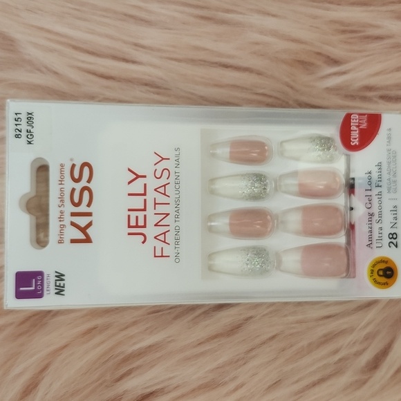 Kiss Other - Brand New KISS JELLY FANTASY False Nails-L